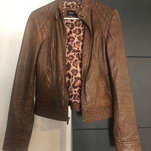 Brown Genuine Leather Jacket